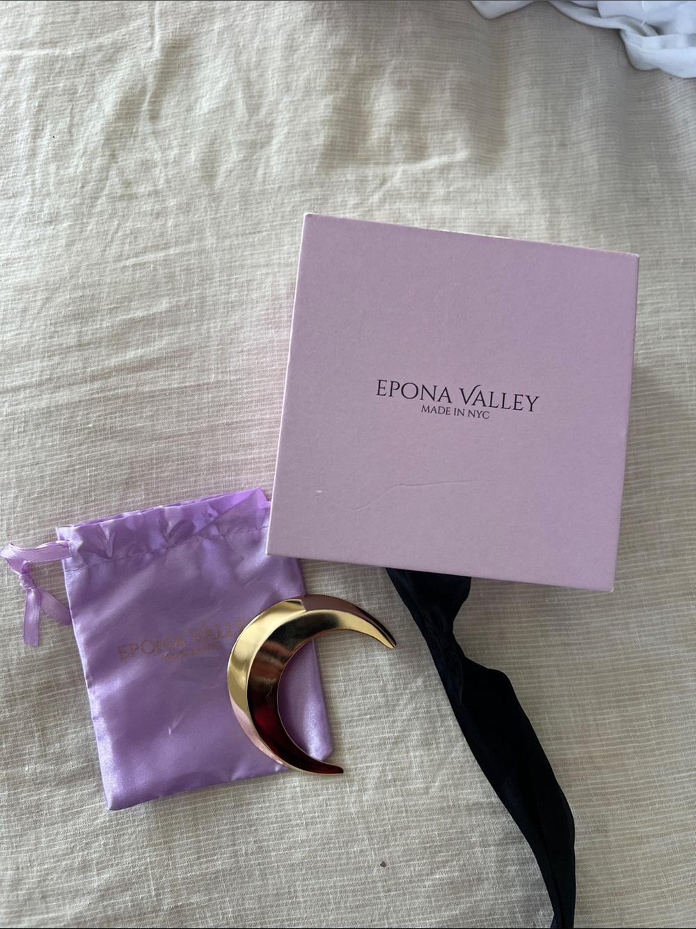 NWT/NIB Epona Valley Petite Crescent Barrette - NO LONGER IN PRODUCTION
